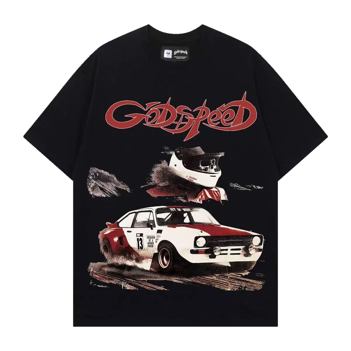 T-shirt Oversize GodSpeed - Desert Rally Shadow - Black