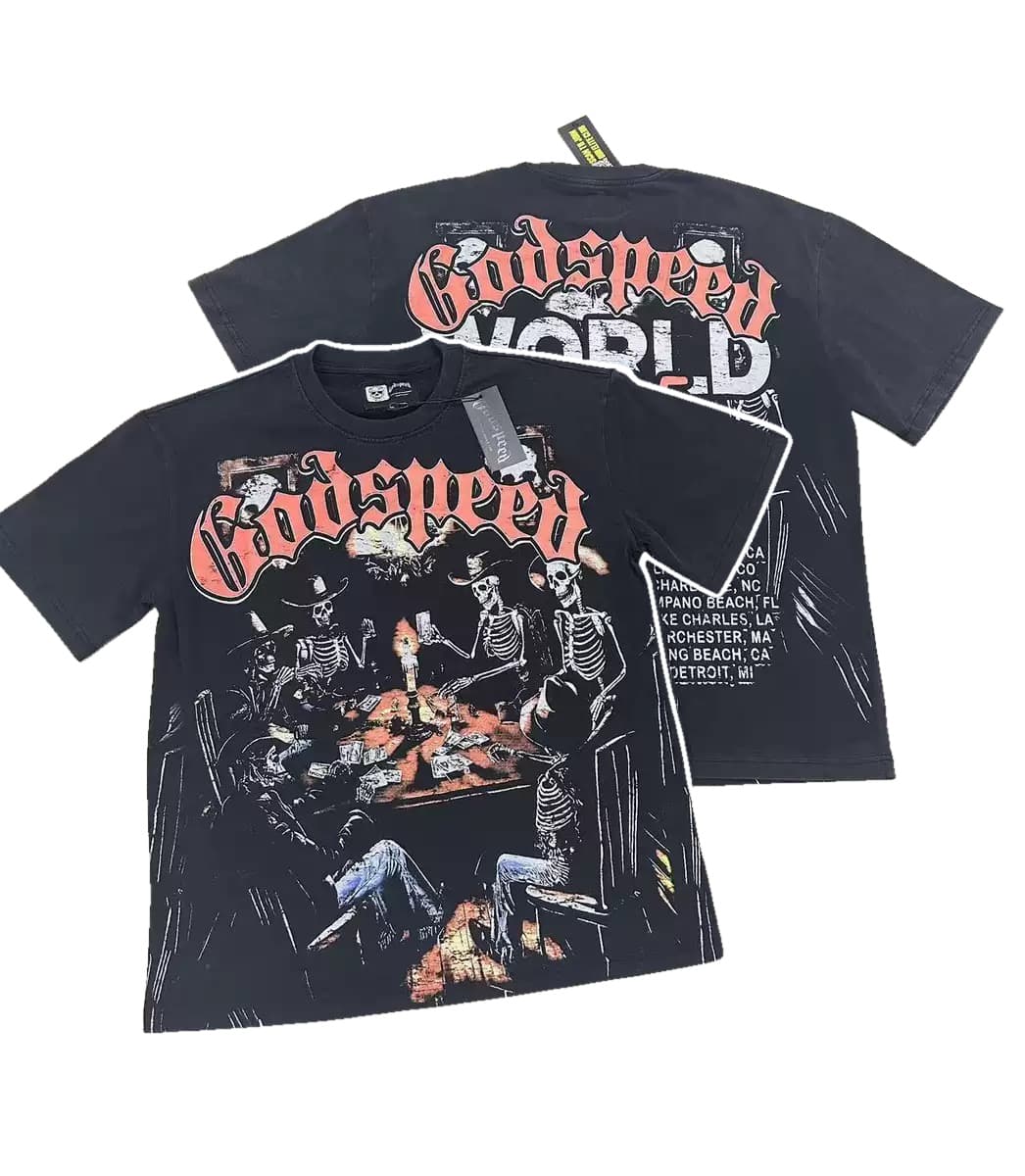 T-shirt Oversize GodSpeed - Godspeed World - Black