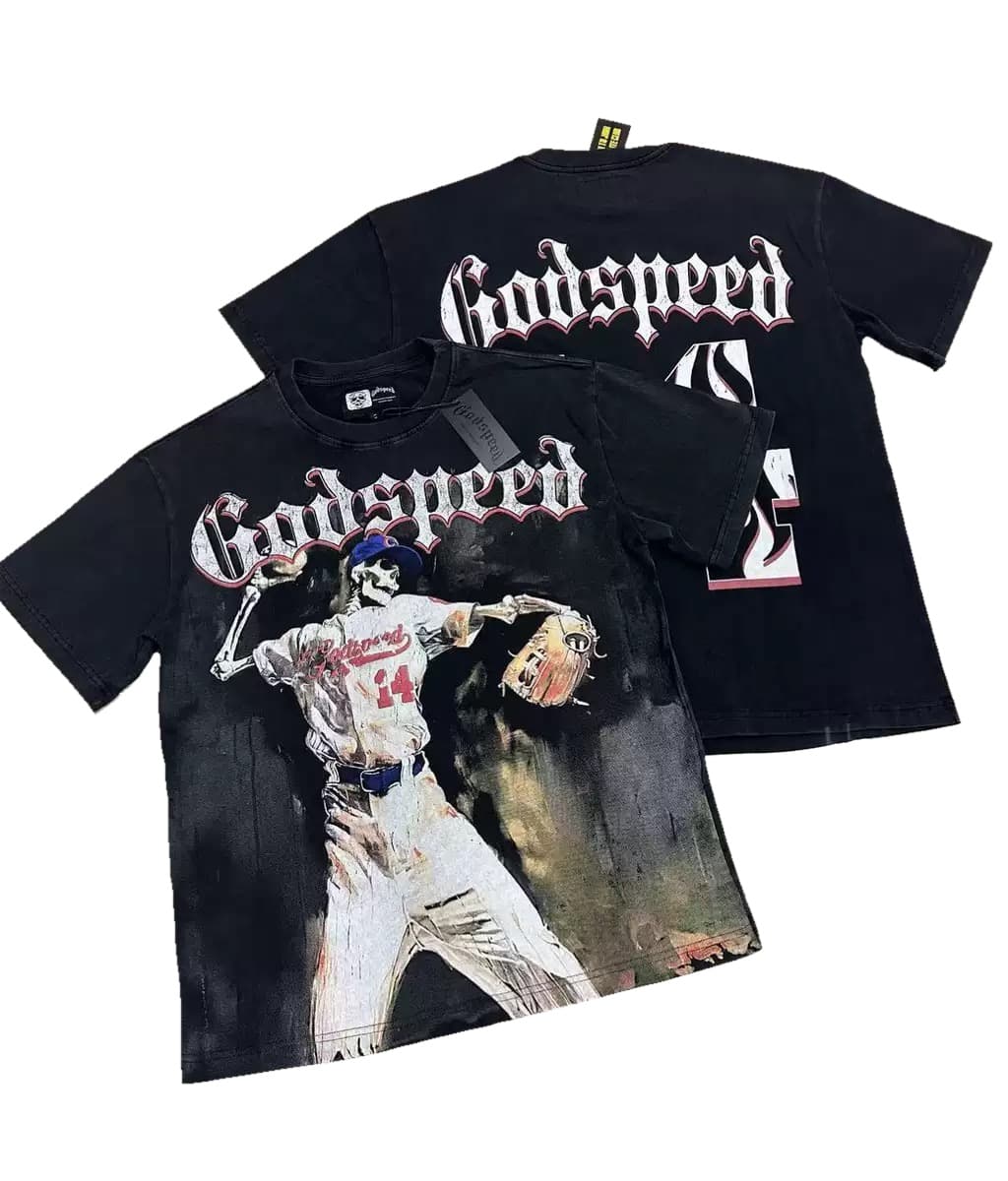 T-shirt Oversize GodSpeed - Boxer - Black