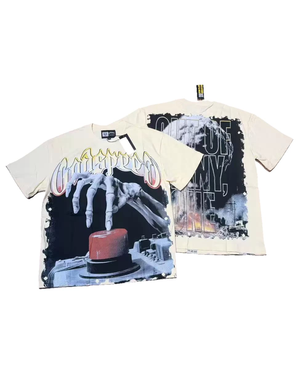 T-shirt Oversize GodSpeed - Sleight Of Hand - Crema