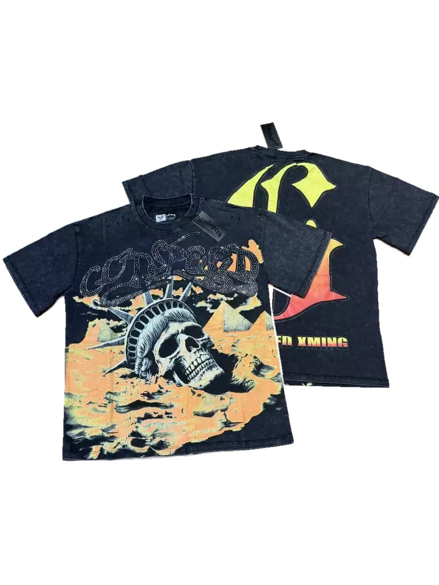 T-shirt Oversize GodSpeed - Mind Eclipse - Black