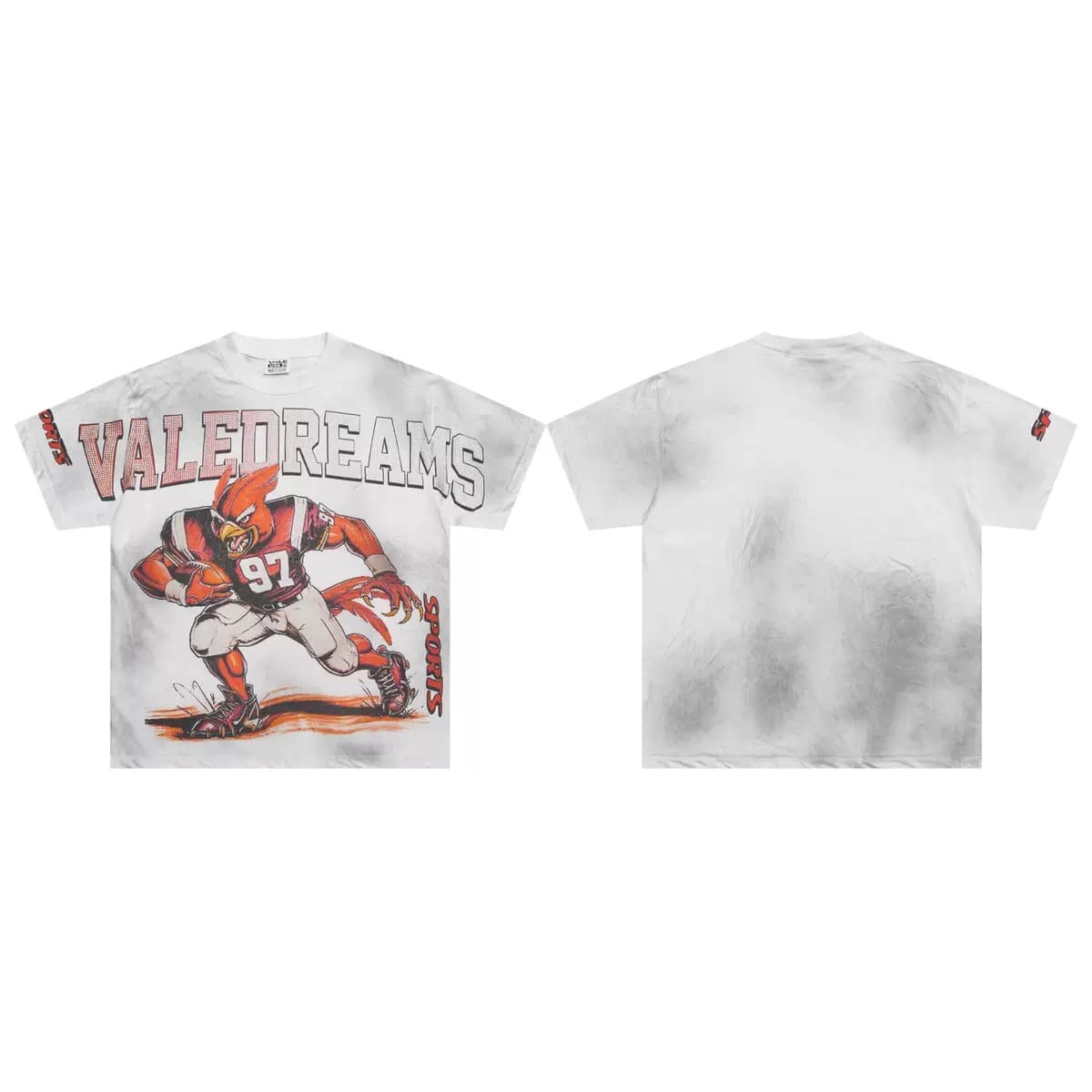 T-shirt Oversize Valley - Valley 87 - Bianco