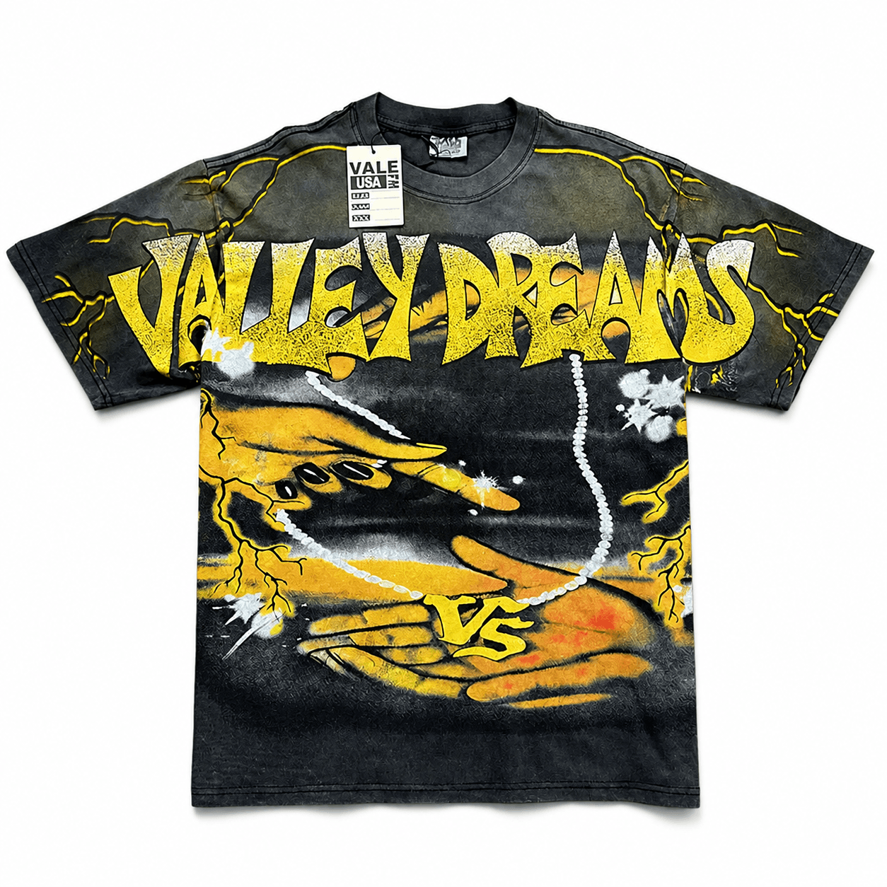 T-shirt Oversize Valley - Valley Dreams Racer - Nero