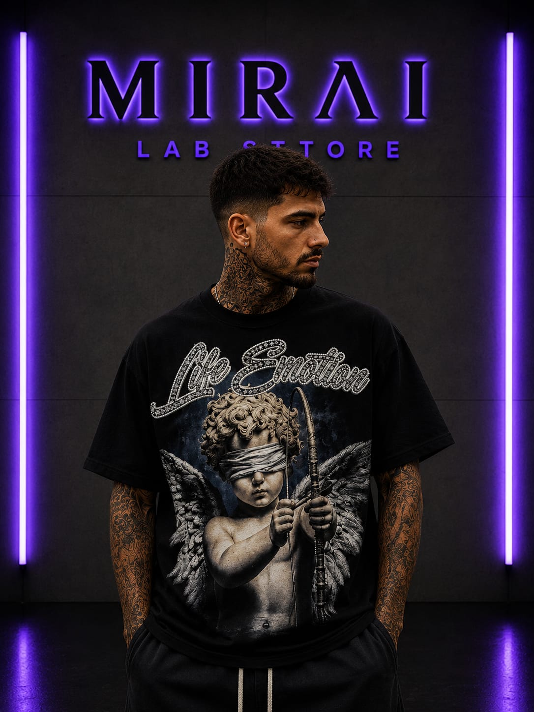Blind Cupid Tee – Black