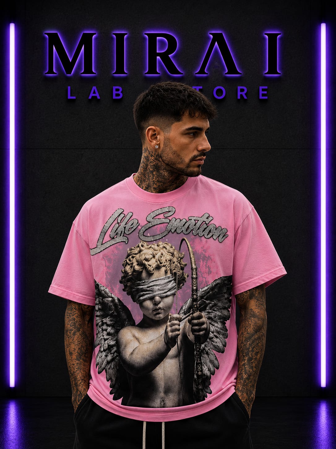 Blind Cupid Tee – Pink
