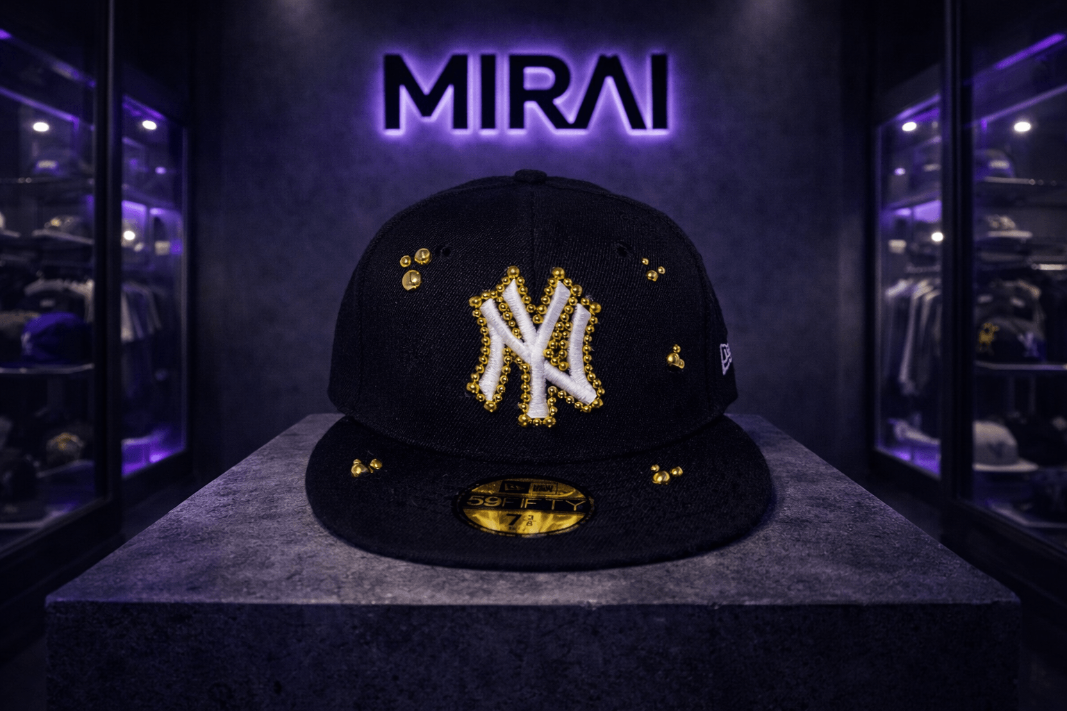 NY Yankees Gold Pearl