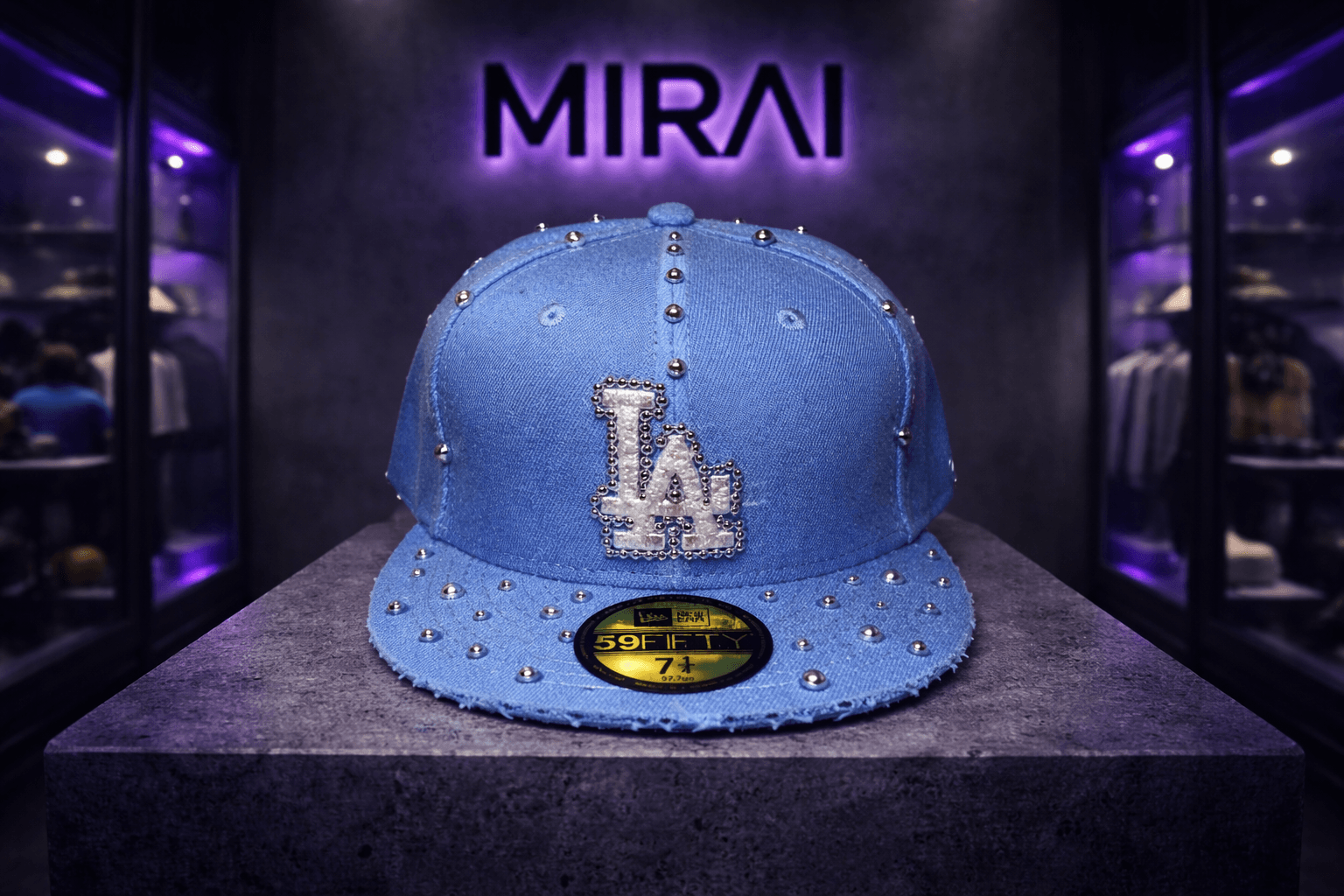LA Dodgers Silver Light blue